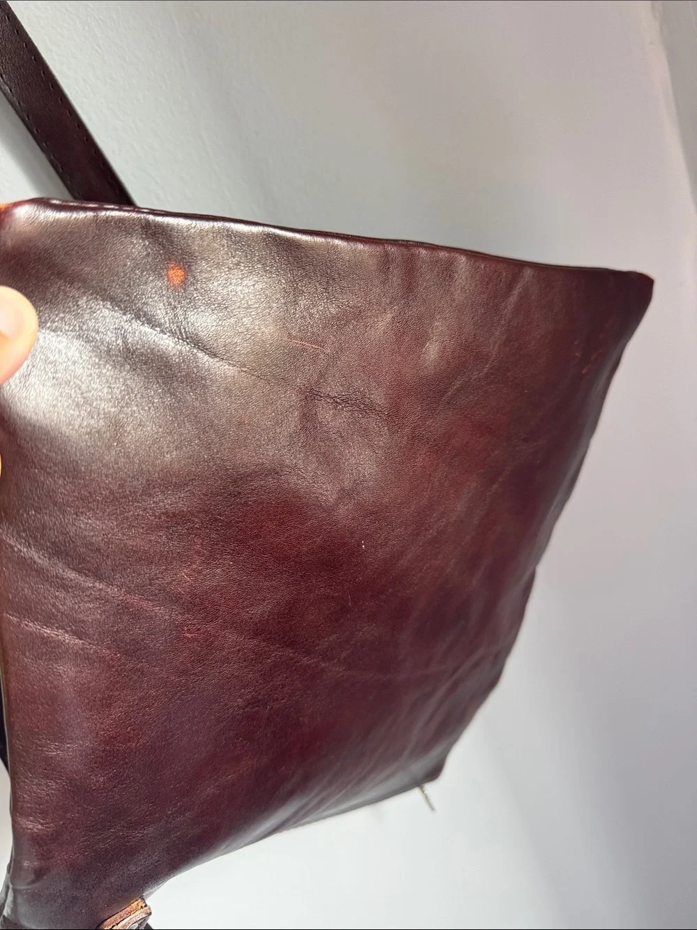 Cecile Jeanne Paris Leather Crossbody Bag